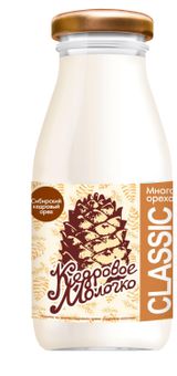 Изображение товара Напиток растительный «Кедровое молочко» Classic на основе кедрового ореха охлажденный, 200 мл
