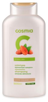 Изображение товара Шампунь для волос питающий Cosmia Ароматный миндаль, 500 мл