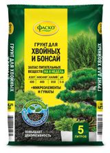 Изображение товара Грунт для хвойных и бонсай «Фаско» Цветочное счастье, 5 л