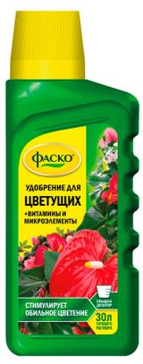 Изображение товара Удобрение «Фаско» Цветочное счастье Стимулирующее цветение минеральное, 285 мл