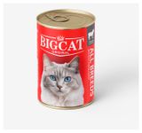 Изображение товара Корм консервированный для кошек «Зоогурман» BIG CAT мясное ассорти, 350 г