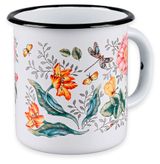 Изображение товара Кружка Actuel эмалированная Les Fleurs, 1 л