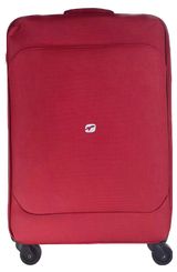 Изображение товара Чемодан мягкий Airport Easy Sky красный 4 колеса, р M