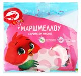 Изображение товара Маршмеллоу АШАН Красная птица Kids в форме лапки со вкусом малины, 200 г