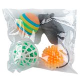 Изображение товара Набор игрушек для кошек АШАН Красная птица, 4 предмета