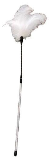 Изображение товара Игрушка для кошек АШАН Красная птица Дразнилка с пером, 48 см