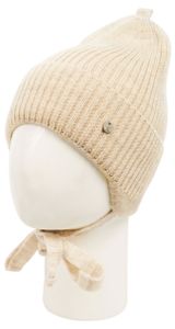 Изображение товара Шапка для девочки «ПриКиндер» Бежевый/Персиковый, 1 шт в ассортименте