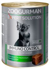 Изображение товара Корм влажный для собак «Зоогурман» EXPERT SOLUTION Immuno control с телятиной, 350 г
