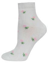 Изображение товара Носки для девочки «БЧК» белые, р. 17-18