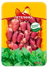 Изображение товара Сердце цыпленка-бройлера «Петелинка» охлажденное, 450 г