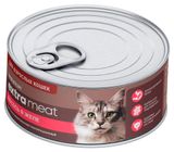 Изображение товара Корм консервированный для кошек «Мираторг» Extra meat Лосось в желе, 85 г