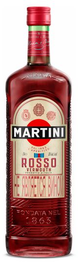 Изображение товара Вермут Martini Rosso красный сладкий Италия, 1 л