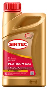 Изображение товара Моторное масло Sintec 5W-40 Синтетическое, 1 л
