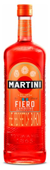 Изображение товара Вермут Martini Fiero красный сладкий Италия, 1 л