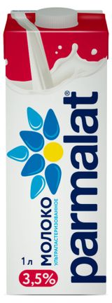 Изображение товара Молоко ультрапастеризованное Parmalat 3,5% БЗМЖ, 1 л