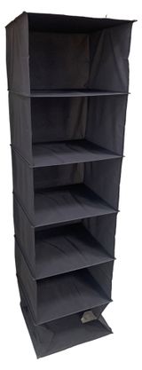 Изображение товара Органайзер подвесной Actuel 6-секционный темно-серый, 36,5x35,5x137 см