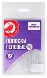 Изображение товара Полоски гелевые АШАН Красная птица, 4 шт