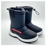 Изображение товара Сапоги для мальчика InExtenso черные с красной полоской