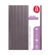 Изображение товара Простыня Actuel Сатин-страйп графитовая, 160х220 см