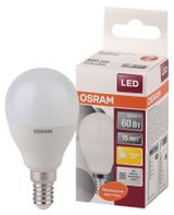 Изображение товара Лампа светодиодная Osram LED Star 6,5Вт E14 теплый белый свет