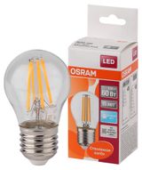 Изображение товара Лампа светодиодная филаментная Osram LED Star 5Вт E27 нейтральный белый свет