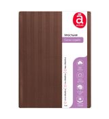 Изображение товара Простыня Actuel Сатин-страйп шоколадная, 160х220 см