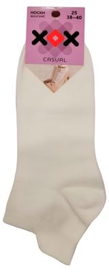 Изображение товара Носки женские ХОХ укороченные белые, р 25