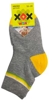 Изображение товара Носки детские «ХОХ» махровые серые, р. 18