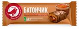 Изображение товара Батончик глазированный АШАН Красная птица с начинкой вареная сгущенка, 40 г