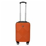 Изображение товара Чемодан жесткий Airport оранжевый 8 колес, 35х20х55 см, размер S