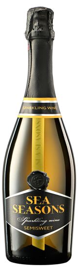 Изображение товара Игристое вино Sea Seasons белое полусладкое, 0,75 л