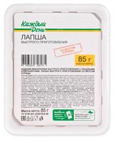 Изображение товара Лапша быстрого приготовления «Каждый день» со вкусом курицы, 85 г