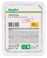 Изображение товара Лапша быстрого приготовления «Каждый день» со вкусом грибов, 85 г