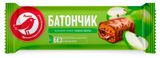 Изображение товара Батончик глазированный АШАН Красная птица с начинкой зеленое яблоко, 40 г