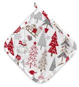 Изображение товара Прихватка «Лен Наш» рогожка, 18х18 см, 1 шт в ассортименте