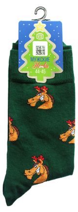 Изображение товара Носки мужские новогодние «Брестские» Classic еловый, р. 29