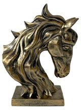 Изображение товара Статуэтка декоративная «Вещицы» Дивный конь Полирезина бронзовый