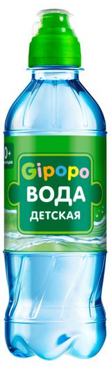 Изображение товара Вода детская Gipopo негазированная, 330 мл