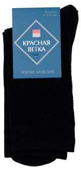 Изображение товара Носки мужские «Красная Ветка» Классические черные, р. 25