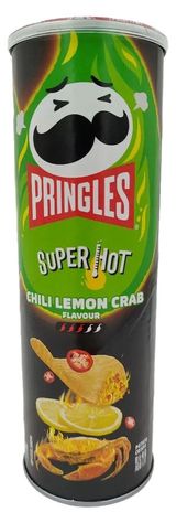 Изображение товара Чипсы картофельные Pringles Чили-лимон и рак, 110 г