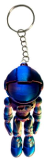 Изображение товара Брелок Union Source Космический скелетик, 1 шт