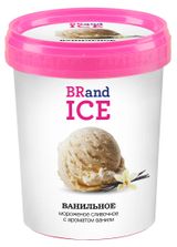 Изображение товара Мороженое сливочное BRandICE Ванильное ведерко БЗМЖ, 1 л
