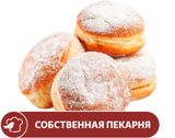 Изображение товара Пончик АШАН с сахарной пудрой, 4х55 г