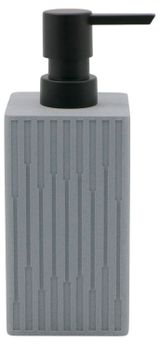 Изображение товара Диспенсер для мыла Actuel помповый серый, 7,2x7,2x18 см