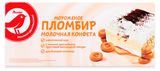 Изображение товара Мороженое пломбир АШАН Красная птица двухслойное с вкусом молочной конфеты 12% БЗМЖ, 450 г