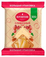 Изображение товара Сыр полутвердый Сливочный «Вкуснотеево» 45% БЗМЖ, 300 г