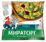 Изображение товара Овощная смесь «Мираторг» Карри с баклажанам и рисом замороженная, 400 г