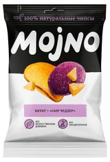 Изображение товара Чипсы натуральные Mojno из батата сыр Чеддер, 75 г