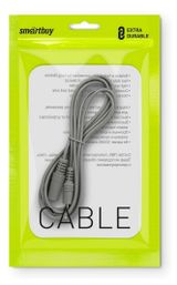 Изображение товара Кабель-удлинитель SmartBuy 3.5 Jack (M) - 3.5 Jack (F), 5 м