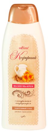 Изображение товара Шампунь-крем для волос Belita Кефирный, 500 мл